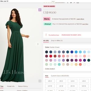 New, Mother of the Bride/Bridesmaid/Prom full length dress